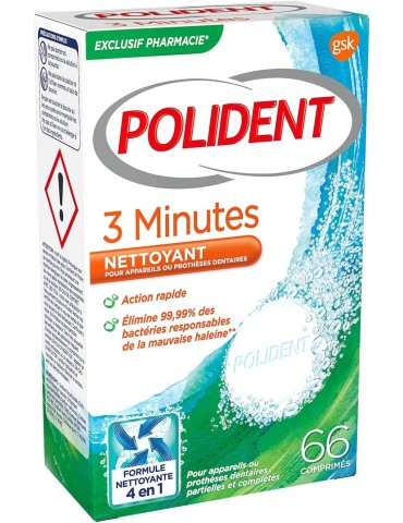Polident® 3 minutes nettoyant